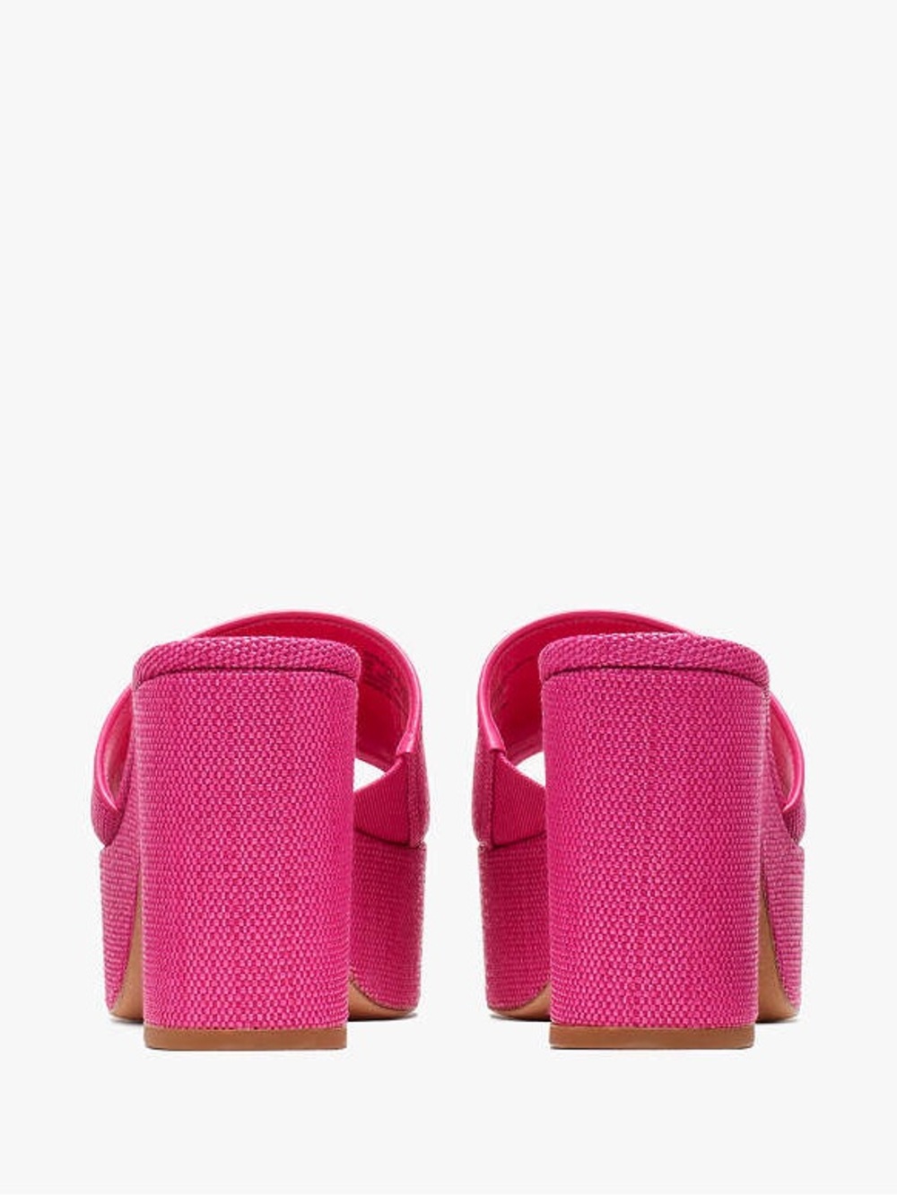 Kate Spade Ibiza Raffia Platform Sandals - Picture 5 of 5